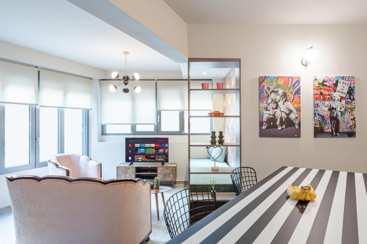 Pop Art Homm In Groovy Koukaki Apartman Athén Kültér fotó